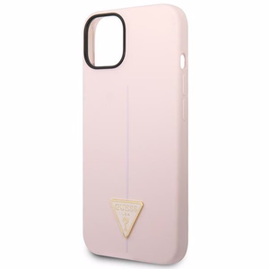 Guess GUHCP14MSLTGU iPhone 14 Plus 6.7 "purple / purple hardcase Silicone Triangle