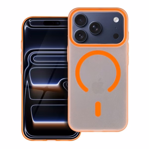Suojakuori iPhone 17:lle Go Orange yhteensopiva MagSafen kanssa oranssi