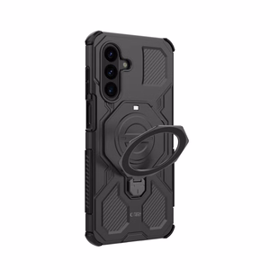 Tech-Protect TacticStand MagSafe suojakuori malleille Samsung Galaxy A17 / A18 4G / 5G, mattamusta