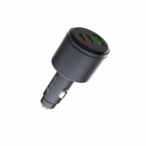 Devia autolaturi Extreme Metal PD QC 116W 1x USB 2x USB-C musta