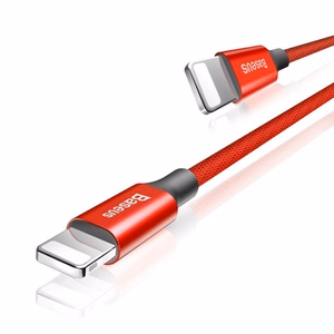 USB Cable Baseus "Yiven" Red "Lightning" 180cm