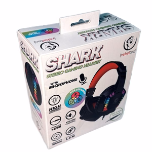 Rebeltec pelikuulokkeet mikrofonilla SHARK jack usb