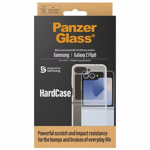 PanzerGlass HardCase suojakuori Samsung Galaxy Z Flip 6 - läpinäkyvä