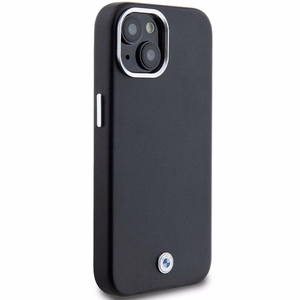 BMW Signature Wrapped Metal MagSafe Suojakuori iPhone 15 / 14 / 13:lle - musta