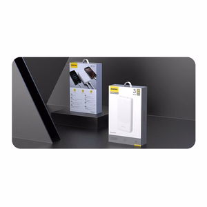 Powerbank Dudao K10Pro 2.4A 20000mAh 2 x USB-A - valkoinen