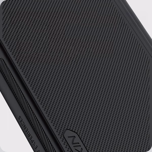 Nillkin Super Frosted Shield Fold Magnetic Case for Samsung Galaxy Z Fold 7, MagSafe Compatible, with S Pen Space - Black