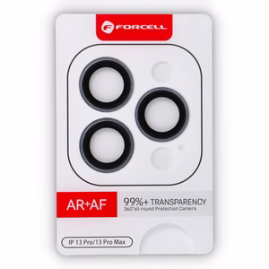 Kameran lasi iPhone 13 Pro / 13 Pro Max:lle Forcell Premium hopeinen