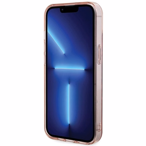 Karl Lagerfeld IML Choupette MagSafe Suojakuori iPhone 15:lle - vaaleanpunainen