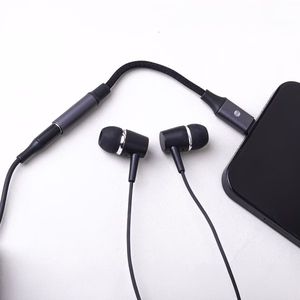 Forever audio-adapteri AJL-01 3,5 mm kuulokeliitin - Lightning musta