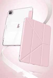 MACHINO TAB Case for iPad Pro2/3/4 11" 2020/2021/2022 and IPad Air 4/5  10.9" and iPad Air 11" (2024) Pink