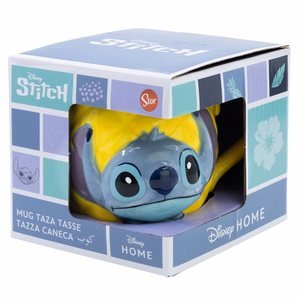 Disney Stitch Pineapple 3D -keramiikkamuki lahjapakkauksessa, 325 ml