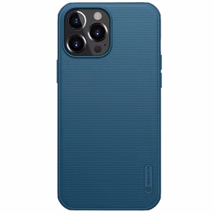 Nillkin Super Frosted Shield Pro suojakuori laitteelle iPhone 13 Pro Max, kestävä, sininen