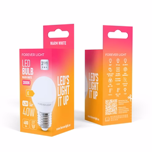 Forever Light LED-lamppu E27 G45 4,2W 480lm 3000K luokka E