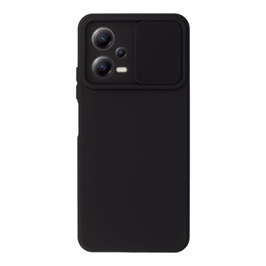 Camshield Soft Suojakuori Xiaomi Redmi Note 12 5G/Poco X5:lle musta