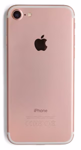 Akun kansi iPhone 7 Rose Gold täysi flex-kaapelilla alkuperäinen (käytetty Grade B)