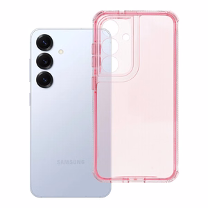 Suojakuori Samsung S25:lle Matrix Clear vaaleanpunainen