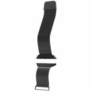 Puro Milanese Ruostumaton teräs Apple Watch ranneke 38/40/41mm - Musta