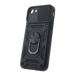 Defender Slide -puhelinkuori iPhone 7 / 8 / SE 2020 / SE 2022, musta