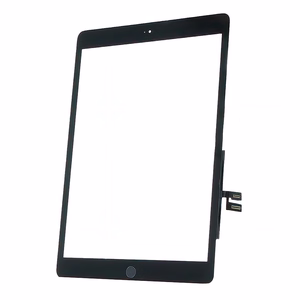 Kosketusnäyttö iPad 7 10.2' 2019 / iPad 8 10.2' 2020 täysi etusarja musta