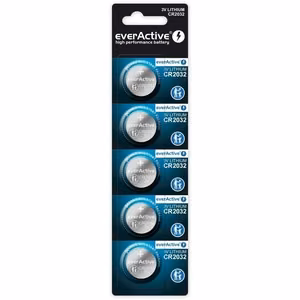 Litiumparistot everActive CR2032 - läpipainopakkaus 5 kpl