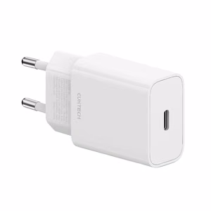 Cuktech verkkolaite 20 W USB-C, EU-pistokkeella – valkoinen