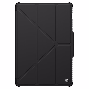 Nillkin Bumper Nahkainen Case Pro Suojakuori Samsung Galaxy Tab S9+:lle - musta