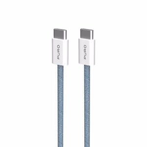 Puro Fabrik 60W USB-C - USB-C Kaapeli 1,5m - sininen