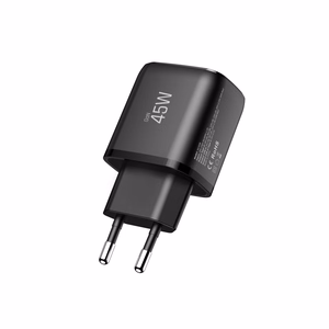 Tech-Protect NCA45W-GAN 2-Port 45W Wall Charger with USB-C Cable - Black