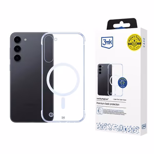 3mk Just20g MagCase Samsung Galaxy S23+:lle - Läpinäkyvä