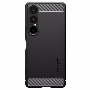 Spigen Rugged Armor Suojakuori Sony Xperia 1 VII:lle - matta musta