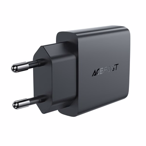 Acefast A65 PD 20W GaN USB-C Ultra Slim Wall Charger - Black