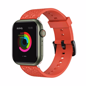 Kellohihna Y kellonauha Apple Watchille 38/40/41mm - Punainen