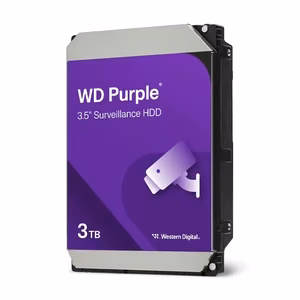 Western Digital sisäinen kiintolevy Purple (WD34PURZ) – 3 TB, SATA