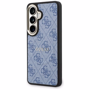 Guess suojakuori 4G Embossed Ring MagSafe Samsung Galaxy S26:lle sininen