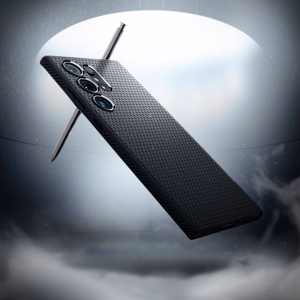 Spigen Liquid Air suojakuori Samsung Galaxy S24 Ultra:lle - matta musta