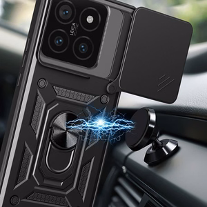 Tech-Protect CamShield Pro Suojakuori Xiaomi 14T Pro -puhelimelle - musta
