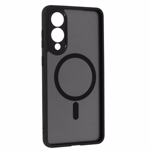 Full Matte Mag Cover Samsung Galaxy S25 Edge:lle musta