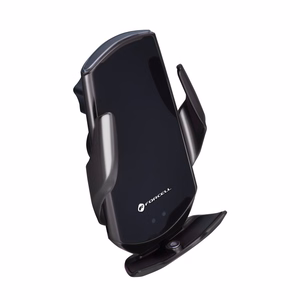 Wireless car phone holder automatic Forcell F-Grip HS1 Qi 15W windshield / air vent black