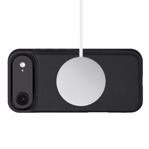 Tech-Protect Wallet MagSafe Suojakuori iPhone 17 Air:lle - Matta Musta