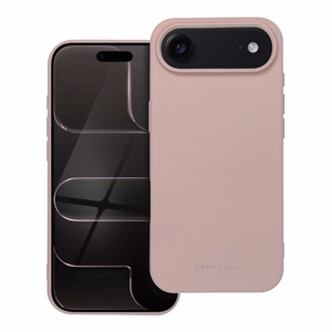 Roar Space Suojakuori iPhone 17 Air:lle puuterivaaleanpunainen