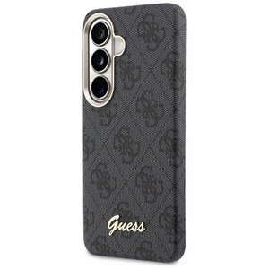 Guess suojakuori 4G Script MagSafe Samsung Galaxy S26:lle musta