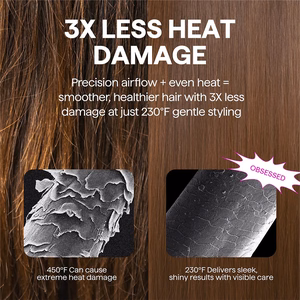Hair styling comb Wavytalk Air Sculpt 5-in-1 pink