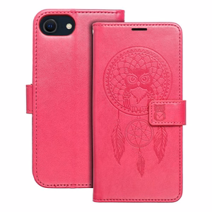 MEZZO Kirjasuojakuori iPhone 7 / 8 / SE 2020 / SE 2022:lle dreamcatcher magenta