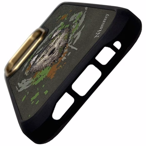 Nimmy Wolf MagSafe Suojakuori iPhone 16 Pro Max:lle - tummanharmaa