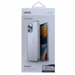 Uniq Clarion kotelo iPhone 13 Pro Max - läpinäkyvä - läpinäkyvä