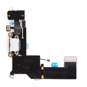 Latausportti yhteensopiva Apple iPhone SE Flexin kanssa valkoinen OEM