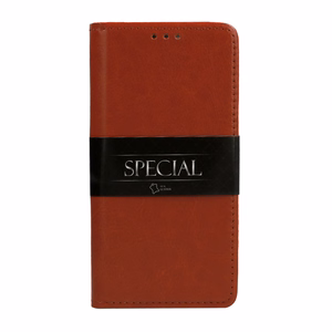Book Special Läppäsuojakuori Xiaomi Redmi Note 11 Pro/Note 11 Pro 5G:lle ruskea