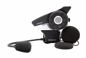 SENA 20S EVO DUO 20S-EVO-10D moottoripyörän intercom Bluetooth 4.1 2000 m musta, hopeinen