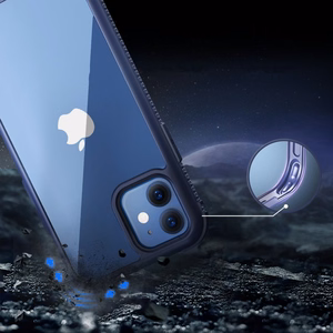 Joyroom Frigate-sarjan kestävä kotelo iPhone 12 Pro Maxille musta (JR-BP772)