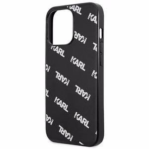Karl Lagerfeld Allover kotelo iPhone 13 Pro / iPhone 13 - musta